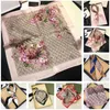 Lettres de créateurs Imprimer Floral Soie Foulard Bandeau pour Femmes Mode Longue Poignée Sac Foulards Épaule Fourre-tout Bagages Ruban Head Wraps Squ Mfia