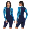 Maillots de bain 2023 Profession combinaison de plongée femmes combinaison une pièce combinaison maillot de bain à manches longues maillot de bain femme surf maillots de bain