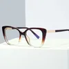 Lunettes de soleil Frames lnfcxi Fashio Square Anti-Blue Glasses Fames Femmes Vintage Optical Red HEPPORTOLSES FEMMES Spectacles OCULOS