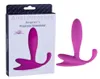 Big Female Anal Plug Soft Silicone Butt Massager Manlig prostata Stimulering Läkemedelskvalitet Silkakel Sexleksaker för vuxen7476551