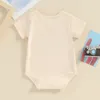 Rompers Baby Boy Girl Girl Summer Vestiti Cuginno Cuscia Shirt Topsimi per padron