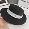 Berets Panama Hat Proste letnie plażę kobiety swobodne damę kobiety płaskie grzbiet składana słomka czapka dziewczęta słońce chapeu feminino