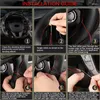 Steering Wheel Covers Genuine Leather Cover With Needles And Thread DIY Braid Car For Diameter 37-38cm