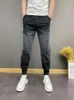 Jeans para hombres Moda Casual Pantalones de harén de mezclilla sueltos para hombres Primavera y otoño Hip-hop Gradiente Ropa holgada de lujo Ropa de diseñador