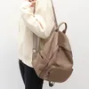 SC Rucksack aus weichem Echtleder für Damen und Herren, groß, lässig, vielseitig, Umhängetasche, für den Alltag, Schule, Rucksack, Reisen, Rindsleder, viele Taschen, 240229