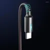 Light 5A Type C Cable Fast Charging USB For Xiaomi Huawei Note 7 Phone Accessories Data Charger