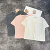 Carta cortada mulheres camisetas camiseta casual verão tops manga curta respirável branco rosa cinza designer camisas