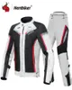 Herobiker inverno jaqueta de motocicleta à prova d' água homens equitação corrida moto jaqueta armadura corporal proteção motocross com linner3292371