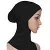 Vêtements ethniques Femme Réglable Super Elasticité Soft Modal Matériel Musulman Hijab Respirant Absorption de la sueur Mâle