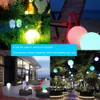 Party Favor Fernbedienung Schwimmende Pool Lichter 16 Farben Outdoor Schwimmen LED Ball Licht Wasserdichte Rasen Lampe Pool