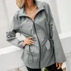 Jaquetas feminino feminino capa de chuva ao ar livre jaqueta impermeável ao ar livre fêmea feminina longa escalada jaquetas de chuva fora