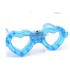 Other Event & Party Supplies Fashion Heart Butterfly Flashing Led Glasses Luminous Party Decorative Lighting Classic Gift Bright Light Dhcgl