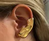 イヤリングの耳の耳の耳のカフクリップ女性のためにピアスなしの男性のゴールドカラーアリクルイヤリングパンク2207138711259