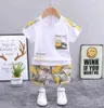 Kinderen Zomer Katoenen Baby Jongens Meisjes Kleding Sport T-shirt camouflage Shorts 2 Stukssets Baby Leisure Kids Peuter Trainingspakken 212867756