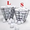 30 pcs Professional Match Level 3 Layer Golf Balls with Mark Metal Storage Basket Resilient Rubber Club Swing Trainer Ball Gift 240301