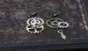 Stud Women Steampunk Antique Gear Pendant Dangle Long Hook Earring Club JewelryStud3732303