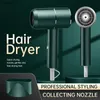 Outros aparelhos secadores de cabelo casa portátil cuidados com os cabelos hairbarber shop alta potência termostato ajustável de duas velocidades secador de cabelo de ar quente h240306