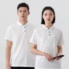 Polos masculinos de alta qualidade verão adultos 180g polo camisa casual manga curta pessoal personalizado poliéster respirável mens s23088