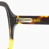 Lunettes de soleil Cadres Haute Qualité Acétate Carré Style Lunettes Hommes Femmes Lunettes Cadre Prescription Optique Spectacle