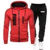 Tute da uomo Giacca da uomo Tuta sportiva casual Set Autunno Inverno Due pezzi Abbigliamento sportivo da uomo Plus Pantaloni