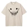 Homens Camisetas Anime Gráfico Tees para Homens Mulheres Verão Premium Confortável Algodão Macio T-shirt Tops Retro Casual Solto Fit Camiseta Streetwear