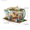 Architectuur/DIY Huis Babyhuis Kit Huisdier Mini Assemblage Modelbouw 3D Puzzel Thuis Slaapkamer Decoratie met Meubilair DIY Kamer Speelgoed Houten Ambachten Va