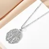 Pendant Necklaces CHENGXUN Neurology Brain Necklace For Women Girls Stainless Steel Psychologist Charm Neck Chain Biology Jewelry Gift