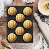 Moldes de cozimento 8 furos panelas de pão de hambúrguer para moldes perfurados antiaderentes de pão de silicone de malha