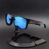 Designer zonnebrillen Uv400 zonnebril voor dames Fietszonnebrillen Buitensportzonnebril Heren Hoogwaardige polariserende tijdloze lens Pc glazen frame 1pbk4