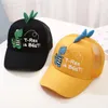 Bola bonés crianças bebê meninos meninas dinossauro bordado boné moda verão sombra pico ao ar livre protetor solar chapéus unisex gorro 2024