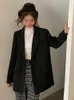Blazers décontractés de style Korean Preppy Femmes Streetwear Young Girls Allmatch Chic Fashion Simple BF Design Outwear Ins automne 240305