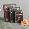 Decorative Objects Figurines European style fake book simulation book storage box decoration office book model photo prop book T240306