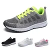 Mesh sports shoes breathable and versatile thick soled casual running shoes 48