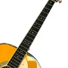 Guitare acoustique acoustique jaune série OM42 en bois massif 40 "