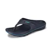 Pantoufles printemps été rouge noir rose vert hommes bas plage respirant chaussures à semelle souple hommes plats blac1 GAI-3031