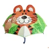 Équipement de pluie 33 styles joli parapluie de conception animale de dessin animé pour enfants enfants de haute qualité 3D créatif bébé soleil livraison bébé, enfants Dhadz