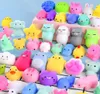 Śliczne zabawki Mochi dla dzieci powolne uścisk Squishy Soft Animal Party Antistress Kawaii Stress Relief Fidget Toy 05501266335