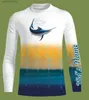 Мужские повседневные рубашки Профессиональные рубашки для рыбалки Солнцезащитный крем Дышащая одежда для рыбалки с защитой от ультрафиолета Мужская спортивная одежда с длинным рукавом для пешего туризма Одежда для рыбалки Camisa Pesca L240306