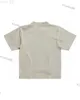 T-Shirts Yedi Dil Çocuk Kısa Kollu T-Shirt Yaz Pamuklu Çocuk Giyim Tide Marka Yarı kollu gevşek tişört erkek ve kızlar 240306