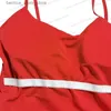 Damen-Badebekleidung, sexy Badeanzug für Damen, Luxus-Schwimmen-Bikini-Badebekleidung, volle Buchstaben, bedruckt, einteilig, reine Farbe, Reißverschluss-Halsweste, Shorts, einfacher Sommer, Q240306