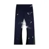 Tech broek Heren Jeans Herenbroek Joggingbroek Gespikkeld Letterprint katoen Damespaar Los Veelzijdig Casual Recht Herfstbroek nieuwe stijl US S-2XL F309