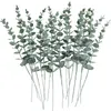 Decorative Flowers Artificial Eucalyptus Leaves Portable And Lightweight Trees Plants For Wedding Centerpiece Flower Floral