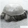 メンズエクステンションツーピーズグレーヘアメン薄いスキンツーピーインドのレミーレミークリアポリバックヒューマンヘア5132814ドロップデリバリーdhatw