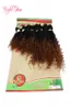 8pcllot One Head Human Hair Extensions Bugre Włosy Włosy luźne fala głębokie kręcone brazylijskie włosy 250G Kinky Curly Black Brazili8328702