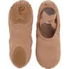 Frauen Mädchen Ballettschuhe Ballerinas Stretch Canvas Split Weiche Sohle Elastischer Stoff Professionelle Ballettschuhe Tanzpantoffeln 240306