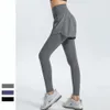 Lu Align Hose Rock Outfit Tennis Rock Leggings Gym Yoga Hosen Frauen Kleidung Golf Tragen Taschen Laufen Sport Strumpfhosen Jogger Gry Lu-08 2024