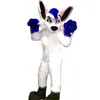 2024 Husky Dog Fox Mascot Costume Wysokiej jakości kreskówkowy strój postaci garnitur Karnawał Dorośli Rozmiar Halloween przyjęcie Bożego Narodzenia