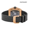 Mens Watch Dress Watches RM Watch RM005 Automatic Rose Gold Men Strap Watch Date RM005 AE PG SW