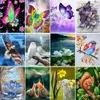 Adult Diamond Painting Set Cartoon Movie Stickers 5D DIY Diamond Art Set Round Full Diamond Beginner Gem Painting Home Wall Decoration Gift Art