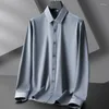Men's Dress Shirts Arrival Autumn Youth Business Casual Square Neck Long Sleeve Shirt Plus Size XL 2XL 3XL 4XL 5XL 6XL 7XL 8XL 9XL